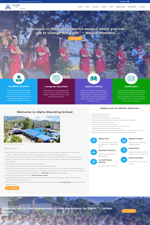 website design in pokhara nepal