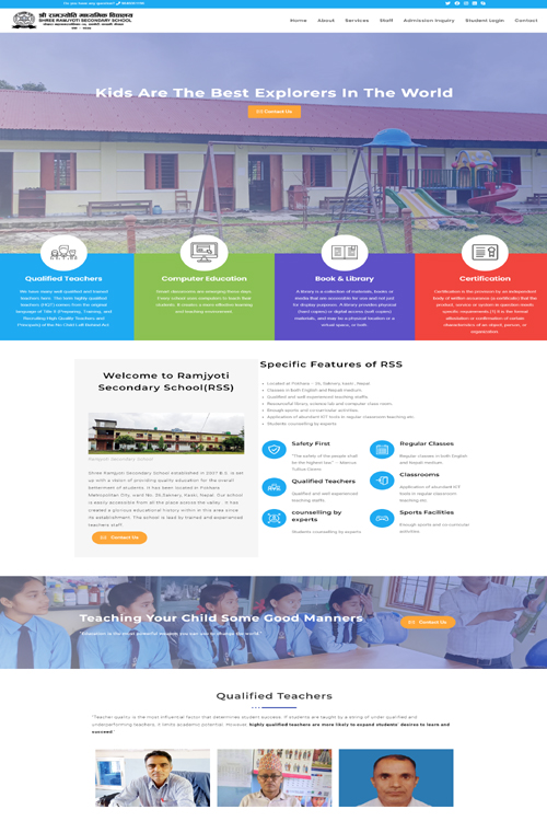 website design in pokhara nepal