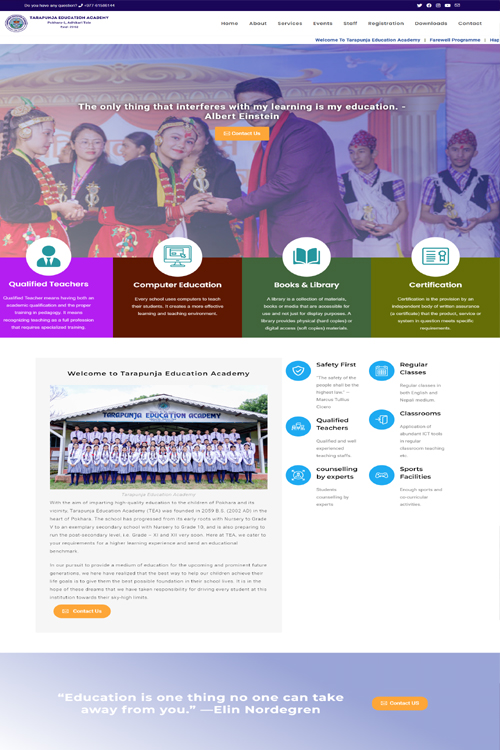 website design in pokhara nepal